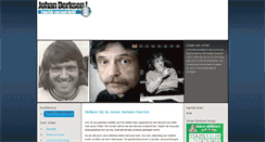 Desktop Screenshot of johan-derksen.com